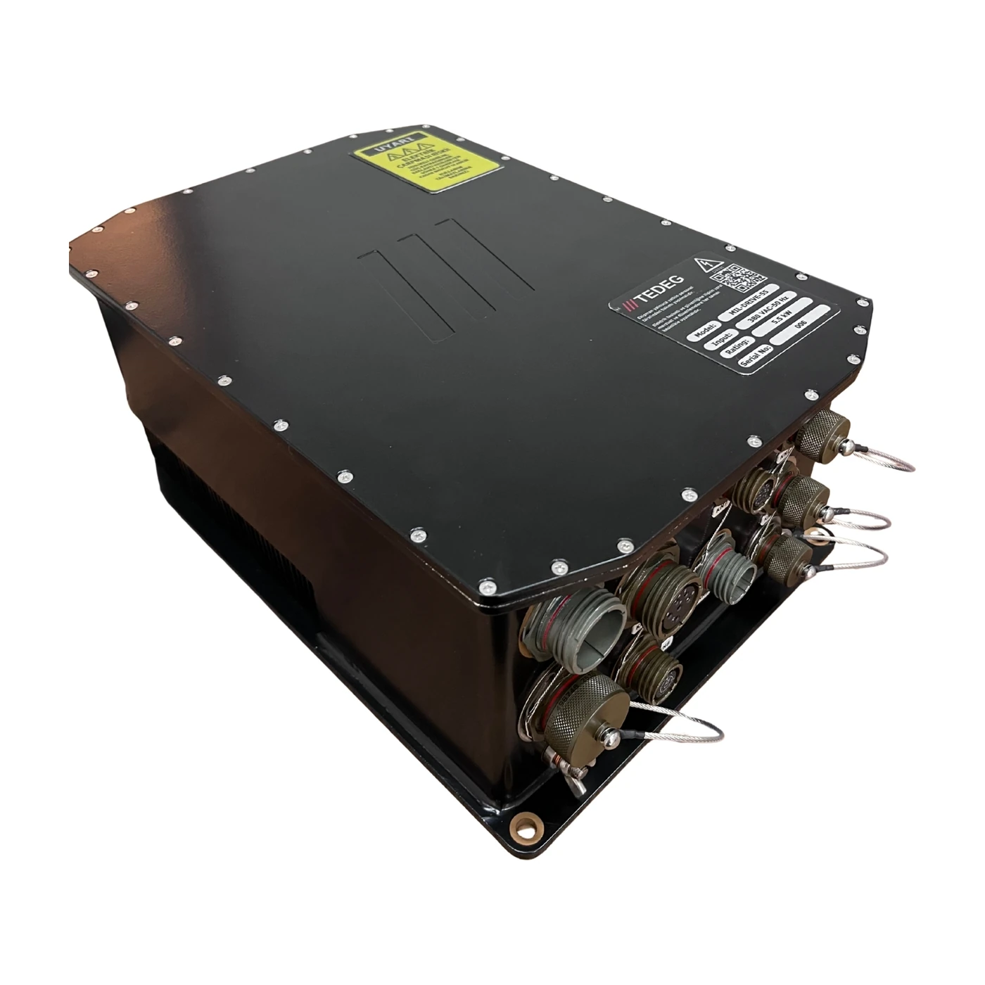 Mil-Drive-55 Military Induction Motor Drive — FOC Vector Drive