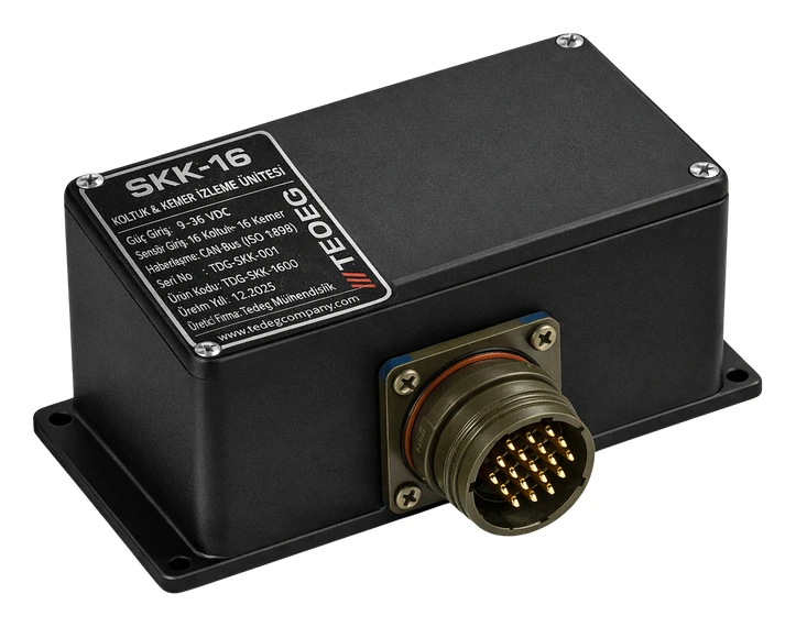 SENTRA-16 Military Seat & Seat Belt Monitoring System